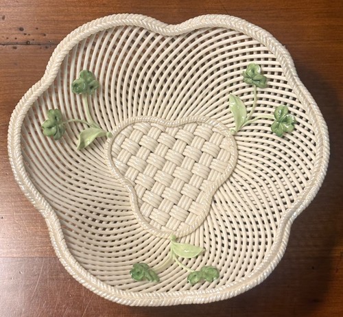 Vintage donegal shamrock woven - vintage,