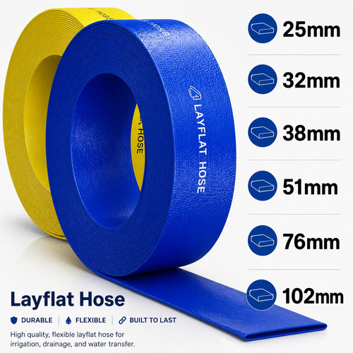 Pvc layflat hose - pipes, water