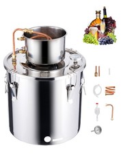 Uimoso 8 Gal Stainless Steel Alcohol Distiller Home Brewing Kit