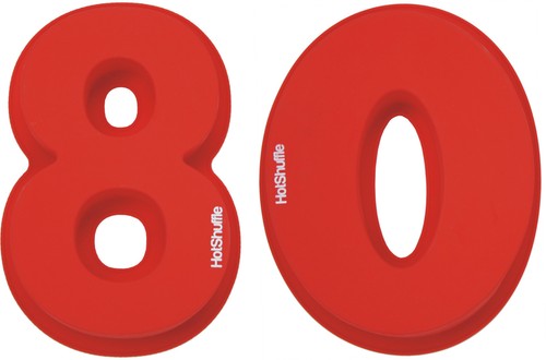 Large silicone number cake - large,