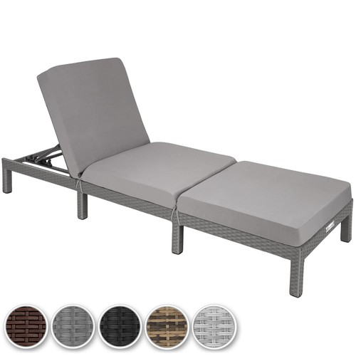 Sun lounger rattan garden - sun,