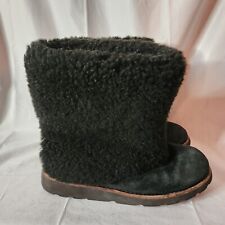 Ugg Australia Ugg 3220 Maylin Suede Boot with black shearling cuff Size 5 GUC