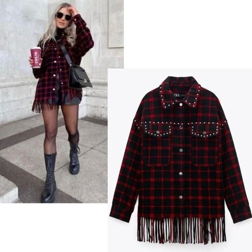 Zara nwt black - zara, black/red