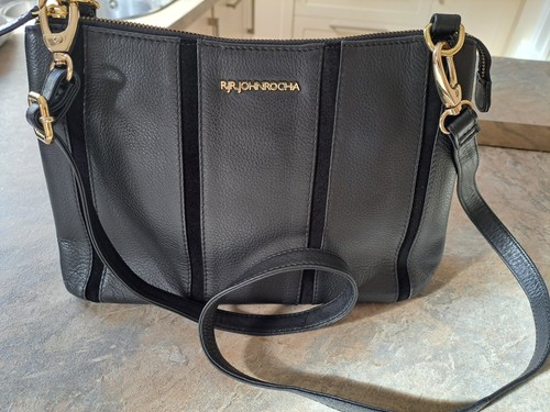 Genuine black leather john - genuine,