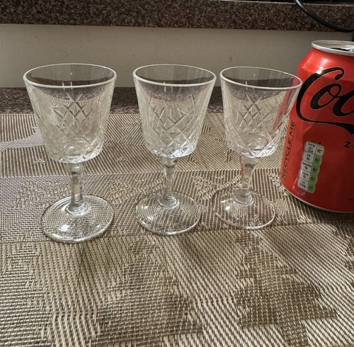 3pcs vintage cut crystal - vintage,