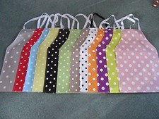 POLKA DOT PVC APRONS IN 4
