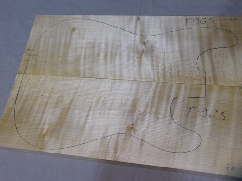 Flame maple drop top - flame,