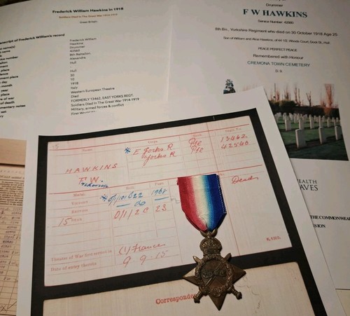 Ww1 1915 star medal - 1915,