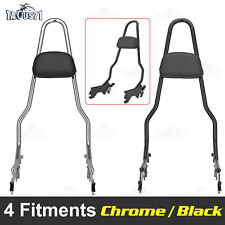 Passenger Backrest Sissy Bar For Harley Street Bob Low Rider Fat Boy Breakout