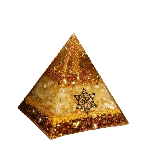 10cm citrine orgonite - citrine,