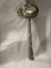 Vintage Punch Or Gravy Ladle -Silverplate