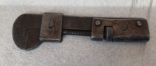 Vintage adjustable spanner - vintage,