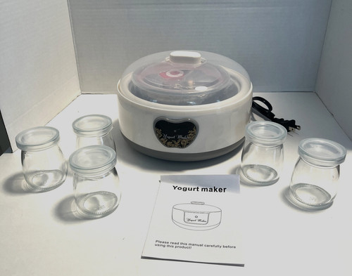 Yogurt maker glasses - 5, digital