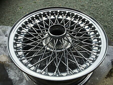 Jaguar Mk Mark 2 or 1 Wire Wheels - How To Sort Those Tatty Chrome Wires Out !