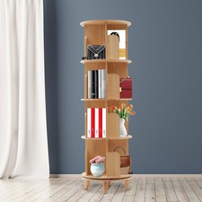4Tier 360° Rotating Bookshelf