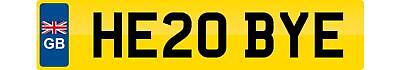 Private number plate bye - private,