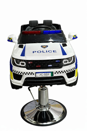 Kids police car - kids, chair