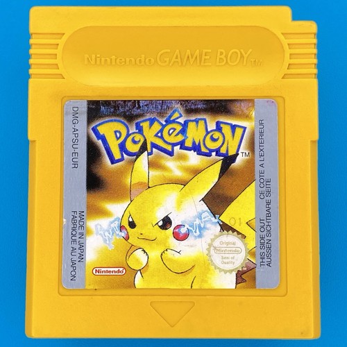 Pokemon yellow game boy color - yellow,