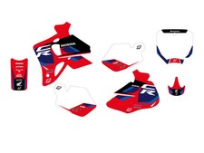 Blackbird Racing Dream 5 Graphic Kit Black/Red/White Honda CR 80 RB 1996-2002