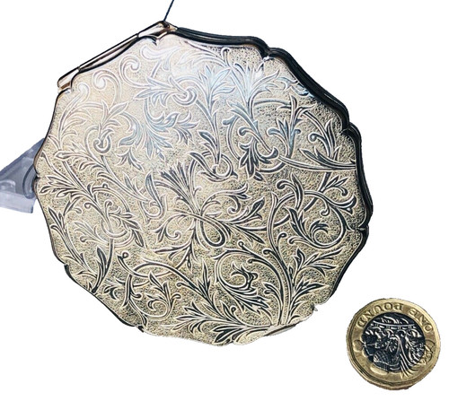 Compact mirror vanity metal - compact,