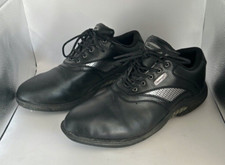 Slazenger Pro Classic Golf Shoes Black Size 8 UK / 42 EUR / 9 USA **SEE DISC**