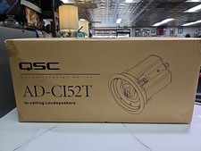 QSC AD-CI52T 5.25" Weather-Resistant In-Ceiling Loudspeaker (Pair) *New Sealed*