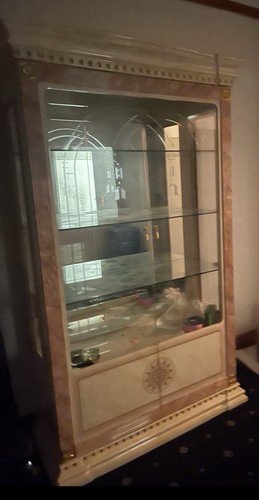 Italian door display cabinet - 2-door,