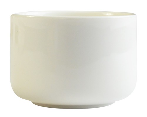 White sugar bowl - bowl, porcelain