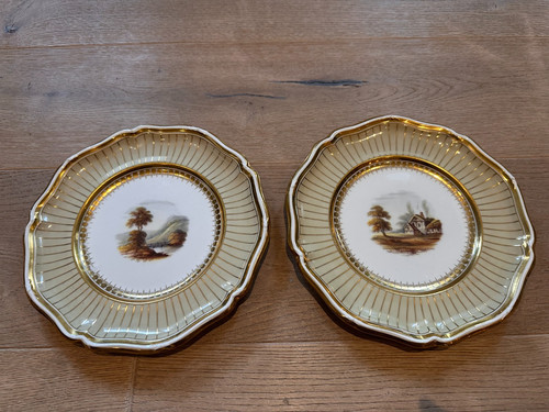 Pair antique - antique, (c1870s)