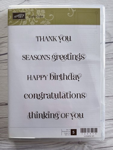 Stampin curly cute - stampin',