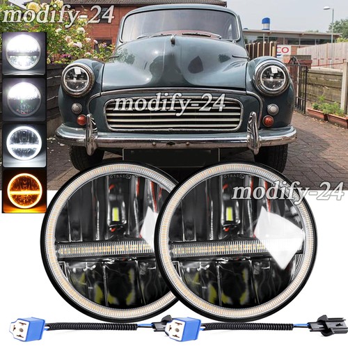 Pair 7inch round led headlight - pair,