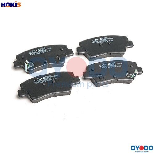 Brake pad set disc - set,