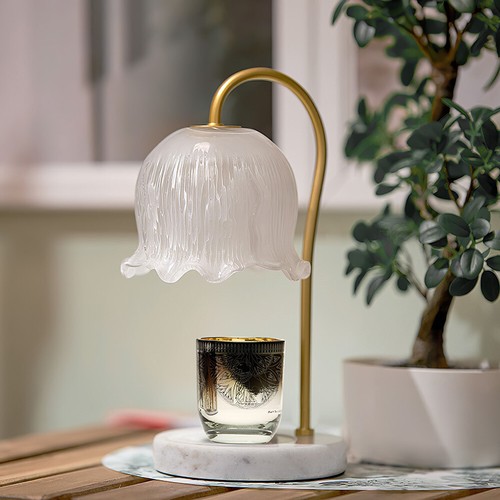 Tulip glass flower - glass, shade