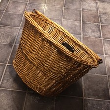 Wicker Bike Front Basket Oval