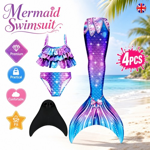 Girls mermaid tail - mermaid, swimming