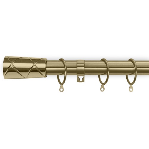 Extendable metal curtain pole - extendable,