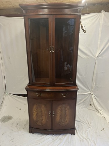 Vintage mahogany display - vintage,