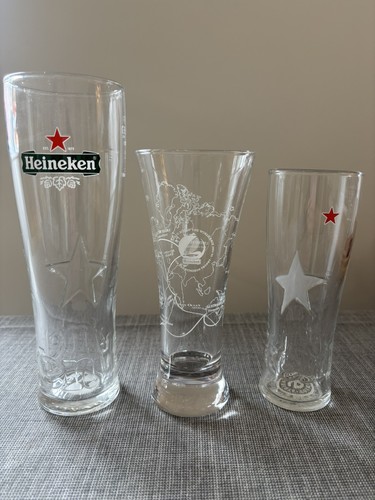 Heineken branded beer - x3,