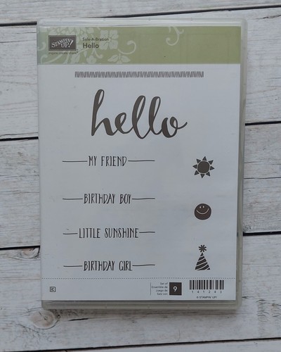Retired and pre loved stampin - and, pre-loved