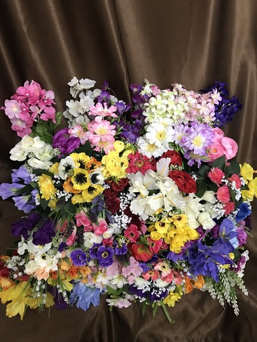 12x artificial spring flower - artificial,