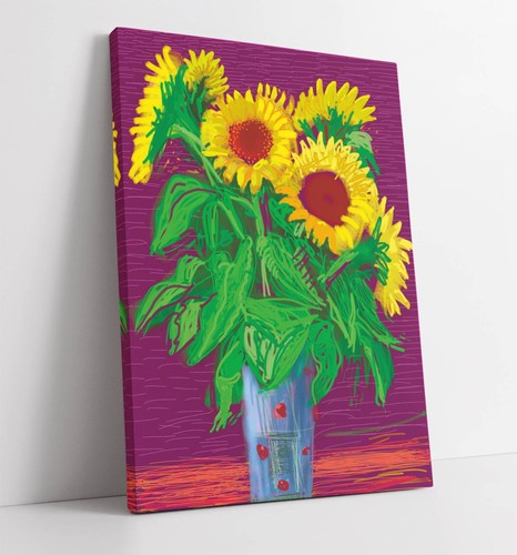 Sunflowers david hockney - hockney,