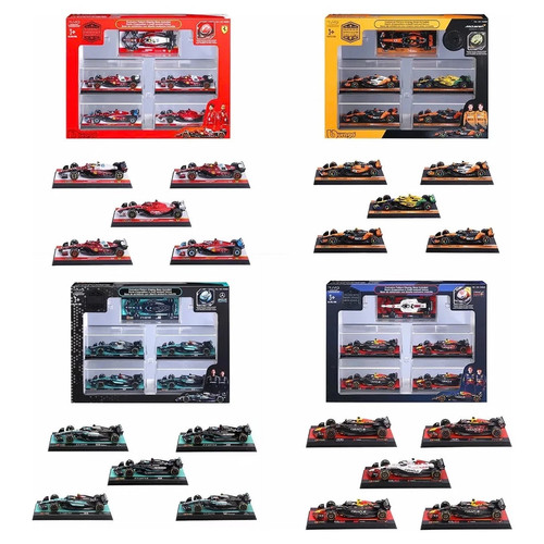 Bburago 5 car - 1:43, pack