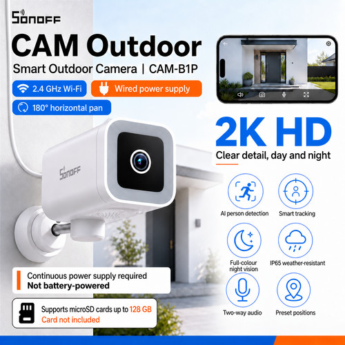 Sonoff cam b1p - cam-b1p, outdoor