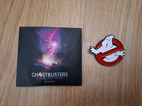 Ghostbusters logo enamel pin - ghostbusters,