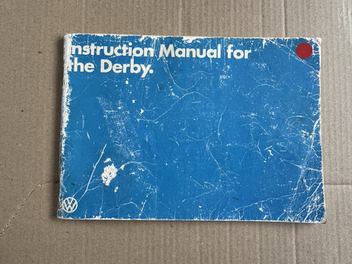 1980 derby instruction - 1980,