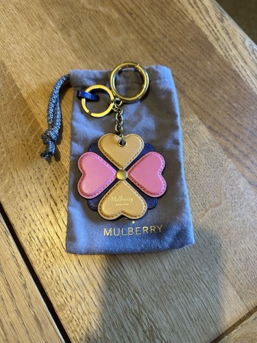 Mulberry leather keyring purse - leather,