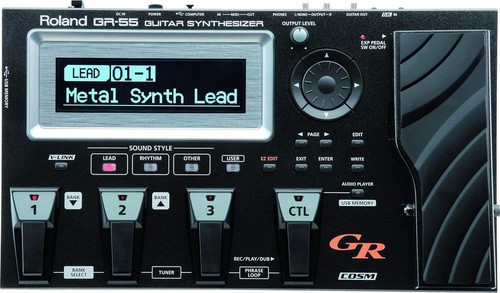 Roland 55gk guitar - roland, gr-55gk-bk