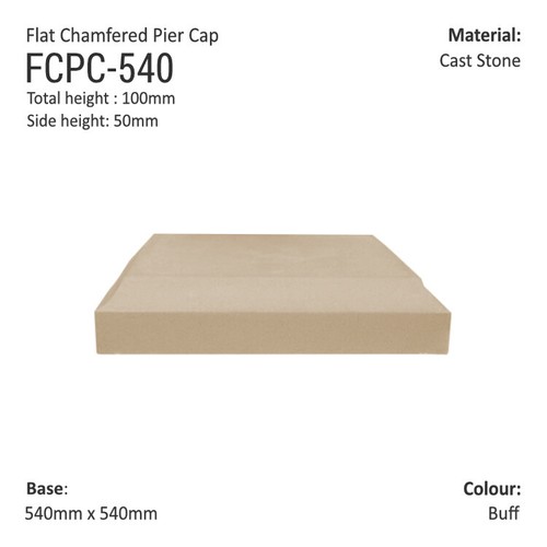 Cast stone flat - cast,