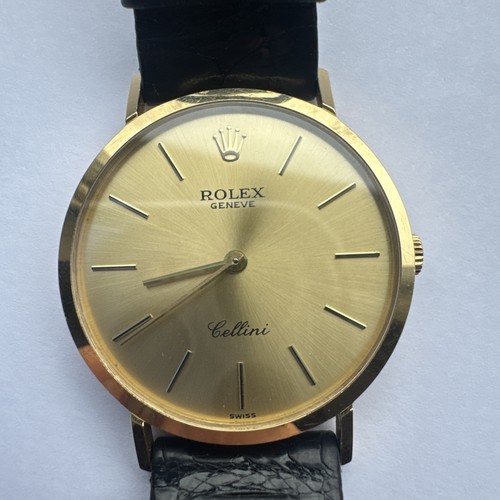 Rolex cellini 18k gold - rolex,