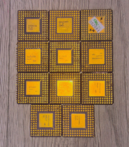 Intel 386 ceramic cpu - intel,